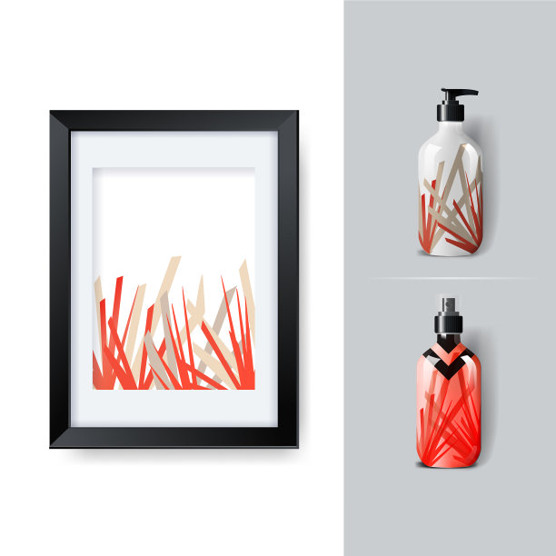 为品牌和产品设计的模型模板图片下载