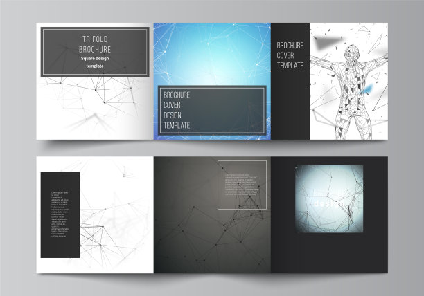 黑色版面封面设计图片下载