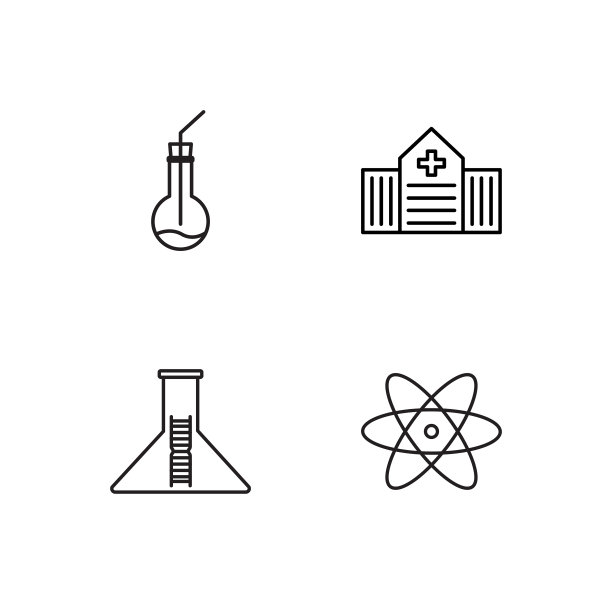 医疗简单概述图标设置图片下载