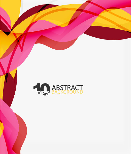 波浪线抽象背景图片下载