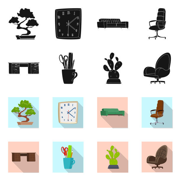 家具及工作标志图片下载