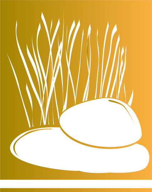 孤立的石头图标图片下载