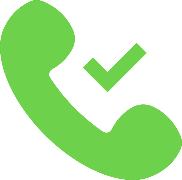 电话听筒符号，勾，标记，绿色，勾，是图片下载