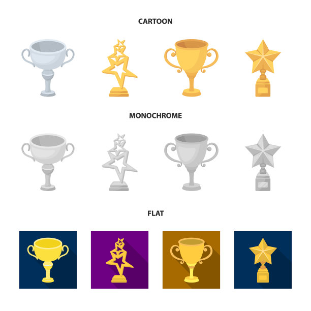 银杯为第二名，金星上图片下载