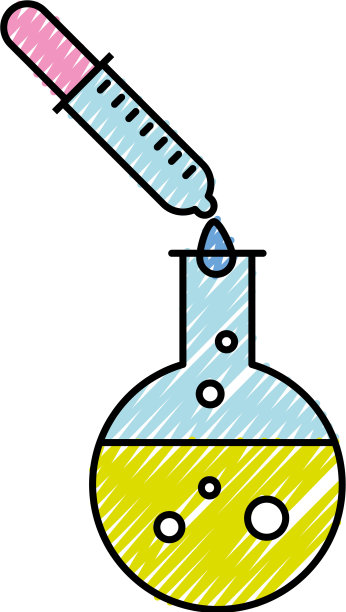 化学试管滴管试剂实验室图片下载