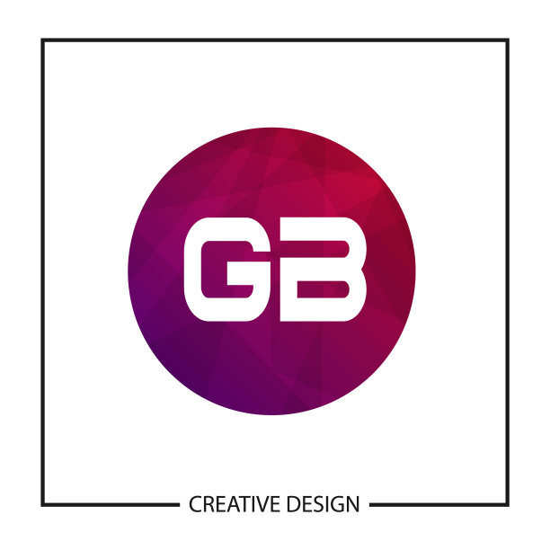 字母GB标志模板设计图片下载