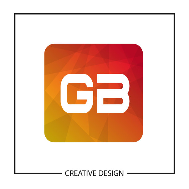 字母GB标志模板设计图片下载