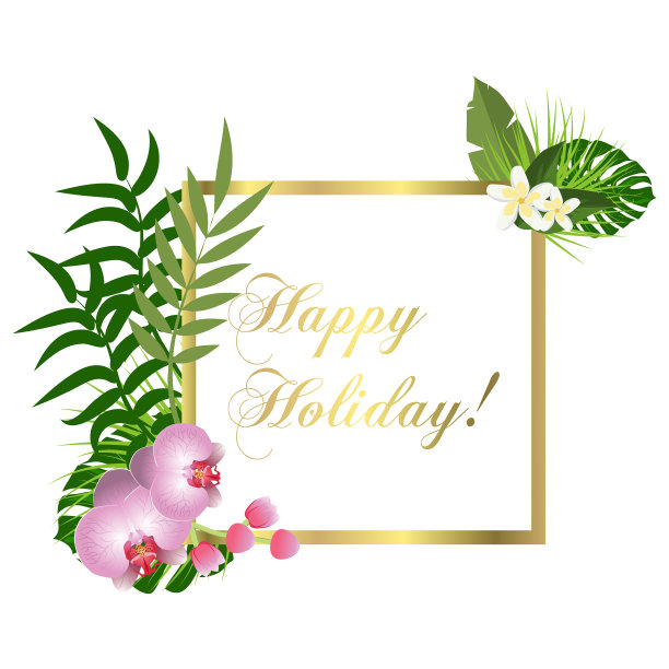 美丽的花与夏日的背景图片下载