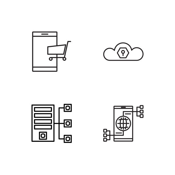 网页简单概述图标集图片下载