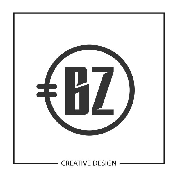 字母BZ标志模板设计图片下载