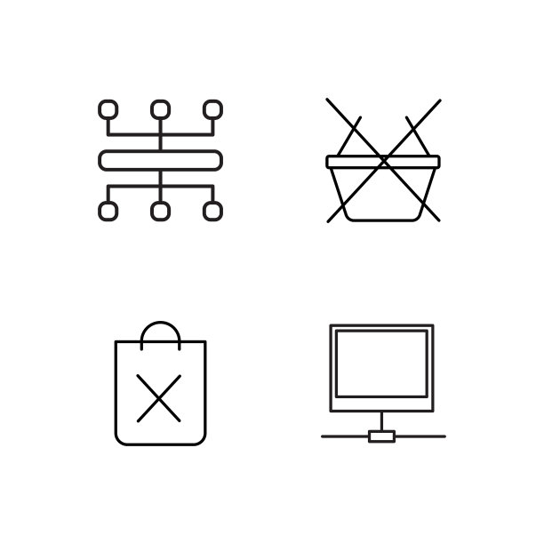 网页简单概述图标集图片下载
