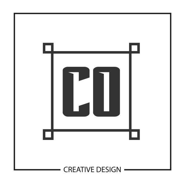 CO字母logo模板设计图片下载