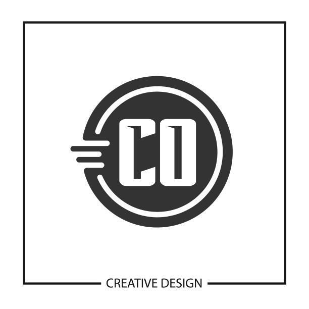 CO字母logo模板设计图片下载