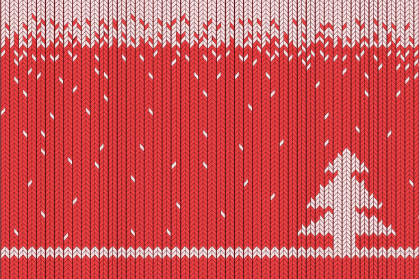 针织圣诞背景图片下载