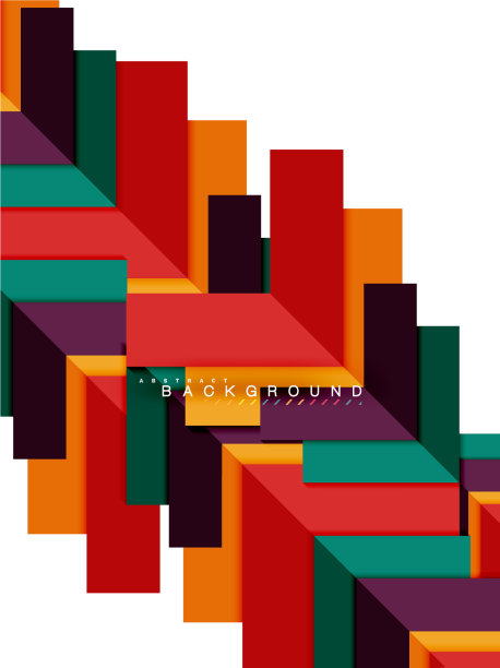 多色抽象几何图形几何图形图片下载