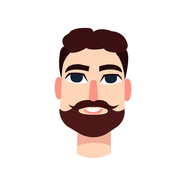 一个长着蓝色大眼睛棕色头发的年轻人图片下载