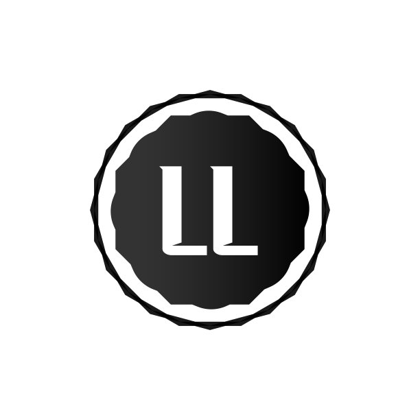 首字母LL标志设计模板图片下载
