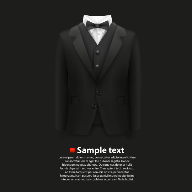 有黑色背景的夹克图片下载