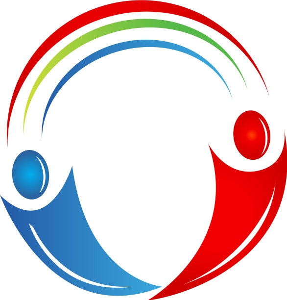 团队合作人联系标志图片下载