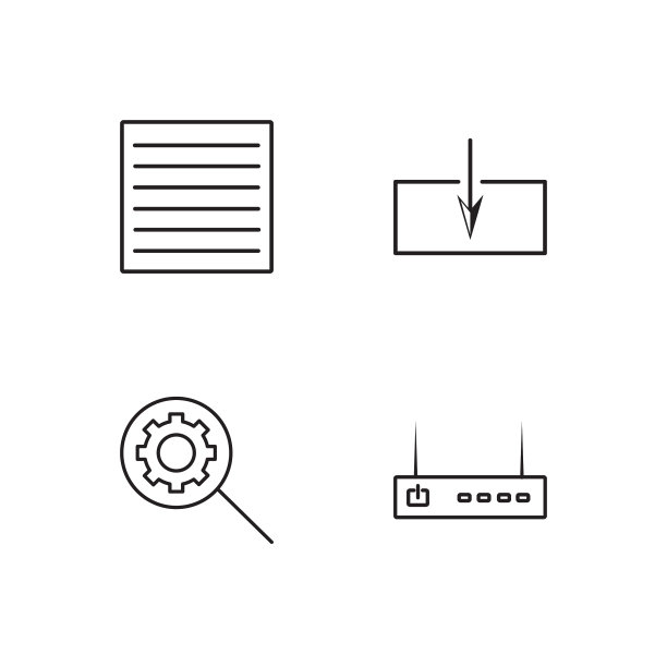 网页简单概述图标集图片下载