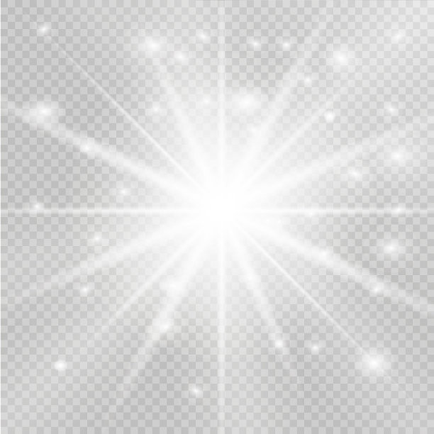 辉光效应星星闪耀图片下载