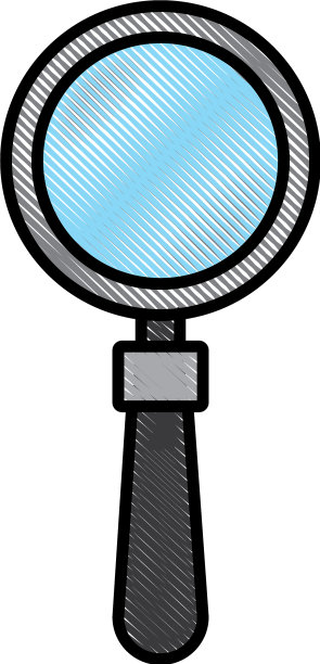 放大镜符号图片下载