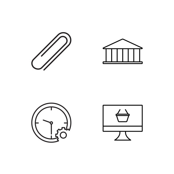 业务简单概述图标集图片下载