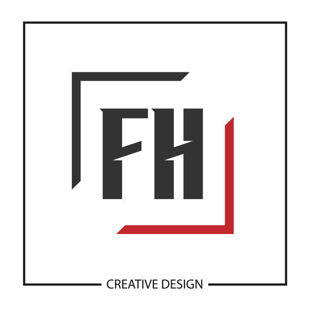 首字母fh标志模板设计图片下载