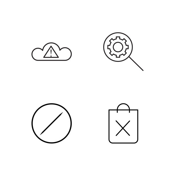 网页简单概述图标集图片下载