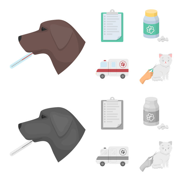 医院兽医狗体温计兽医图片下载