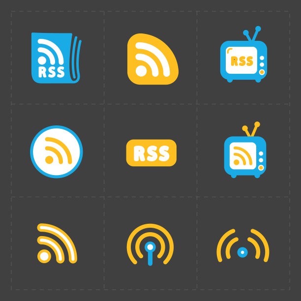 RSS订阅标志图标图片下载