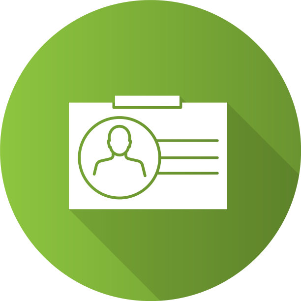 标识牌平面设计，阴影长图片下载