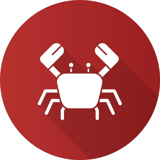 蟹平设计长影字形图标图片下载