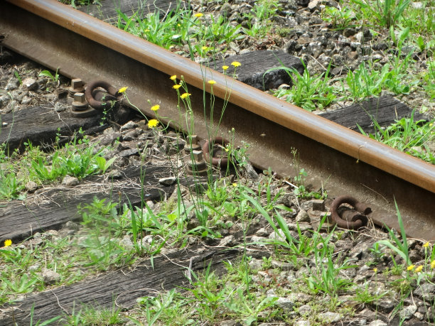帕拉尼亚卡巴村的一条旧铁路。图片下载