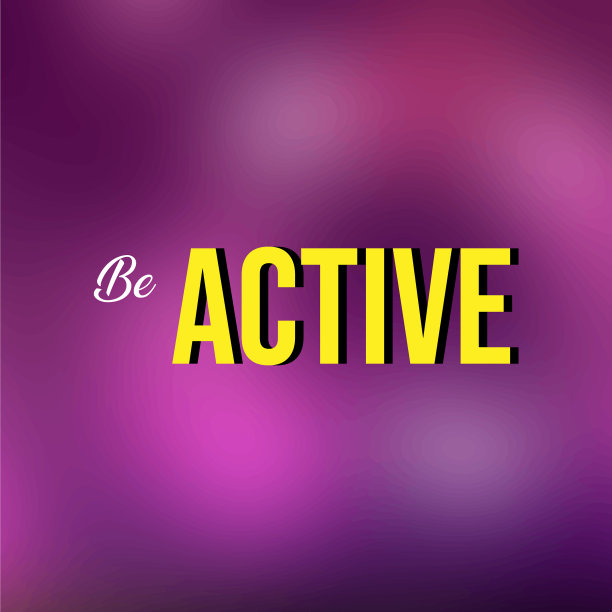 积极的生活格言与现代背景图片下载