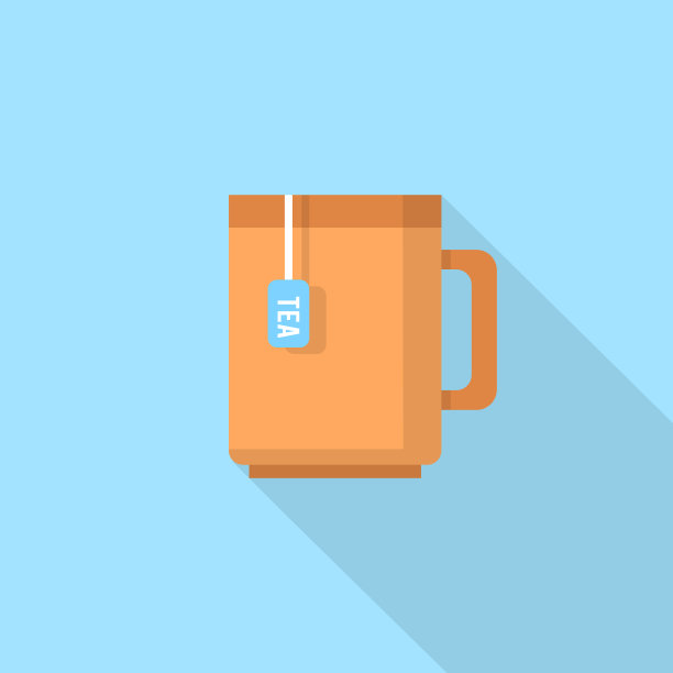 茶图标集伟大的平面图标设计理念图片下载