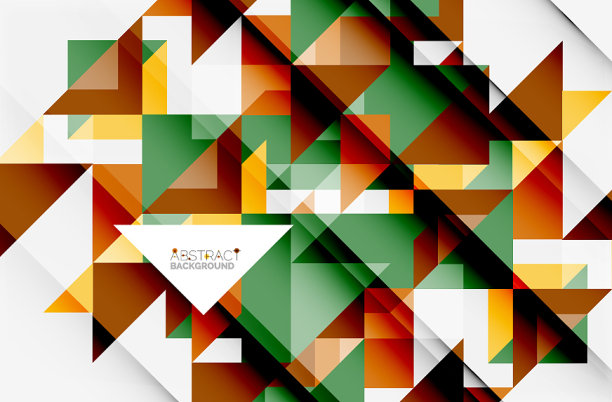 三角图案设计背景图片下载