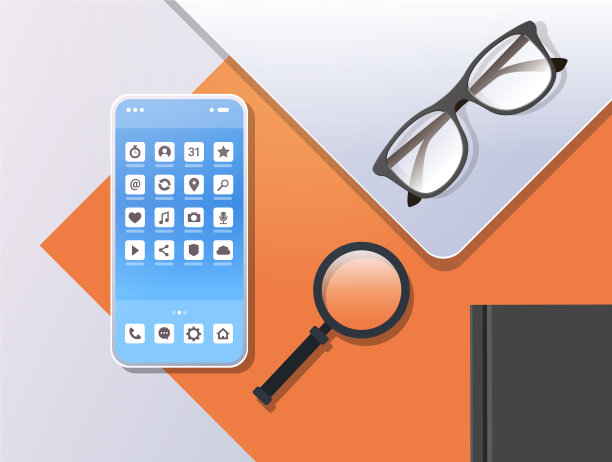 智能手机移动应用图标创意UI图片下载