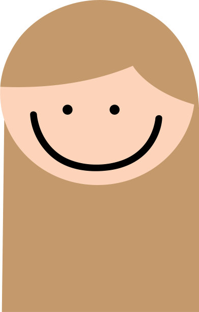 可爱的女孩画人物图片下载