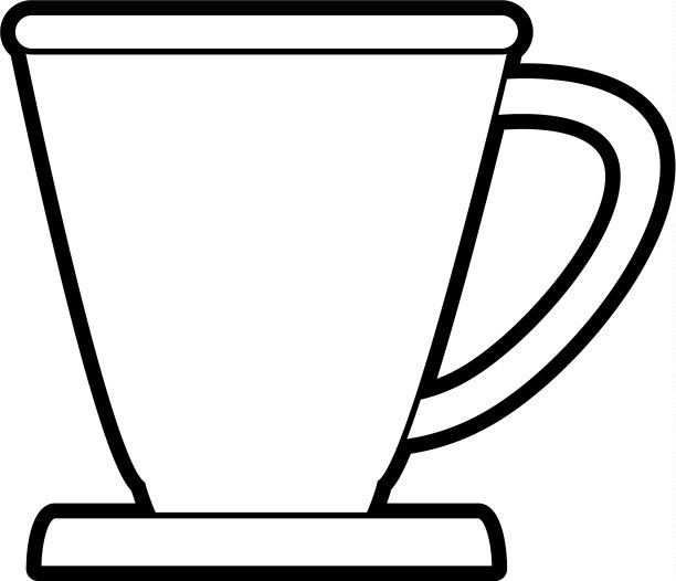 杯子或马克杯的图标形象图片下载