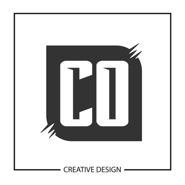 CO字母logo模板设计图片下载