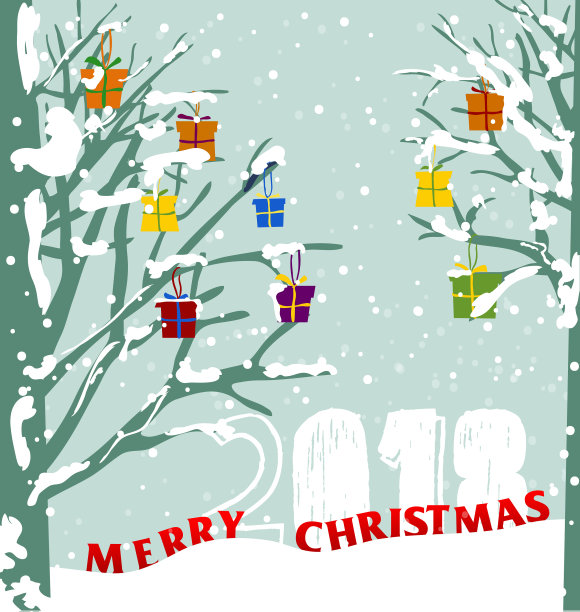 祝你2018年新年快乐图片下载