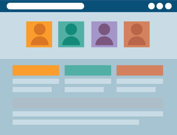 模板网页隔离图标图片下载