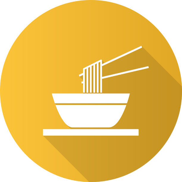 中国面条用筷子设计扁长图片下载