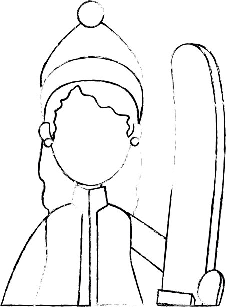 女子滑雪装备图片下载