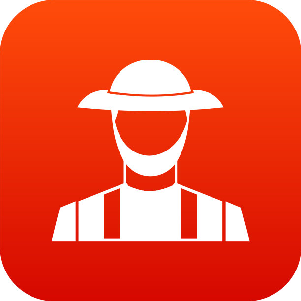 农民图标数字红图片下载