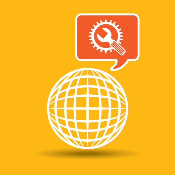 全球网络工具支持图标图片下载