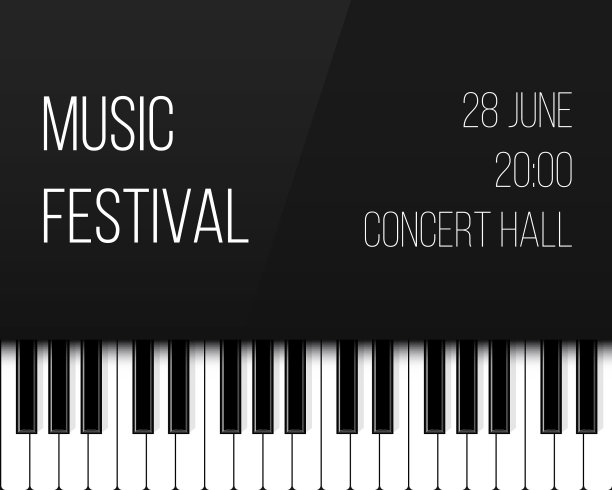 钢琴琴键艺术的创新图片下载