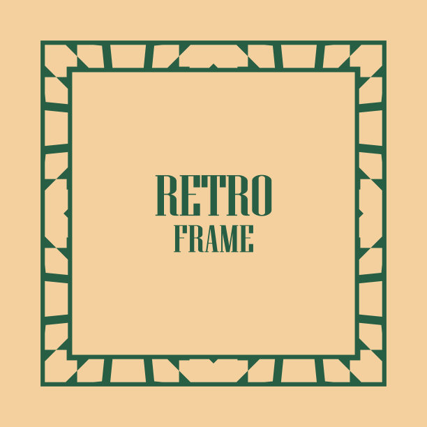 装饰艺术框架图片下载