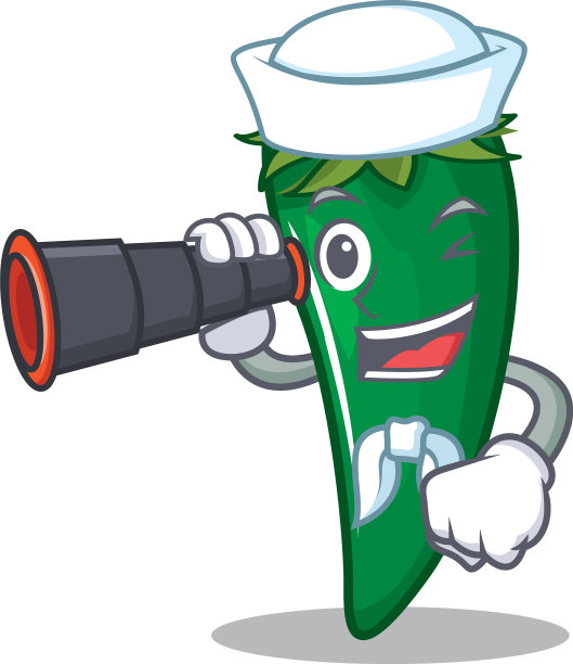 水手与双筒绿辣椒性格图片下载